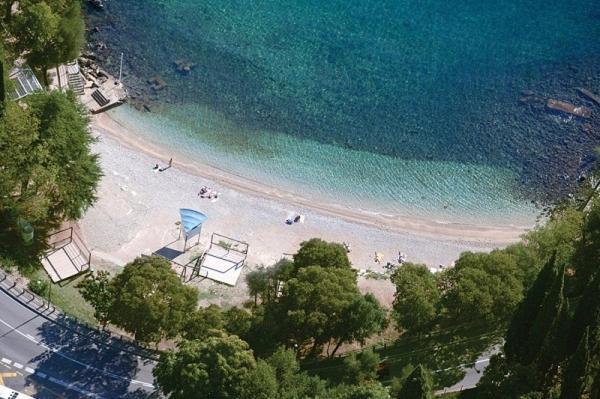 Ferienwohnung Mit Pool Kroatien Mit Meerblick Und Pool Lovran Exterior foto